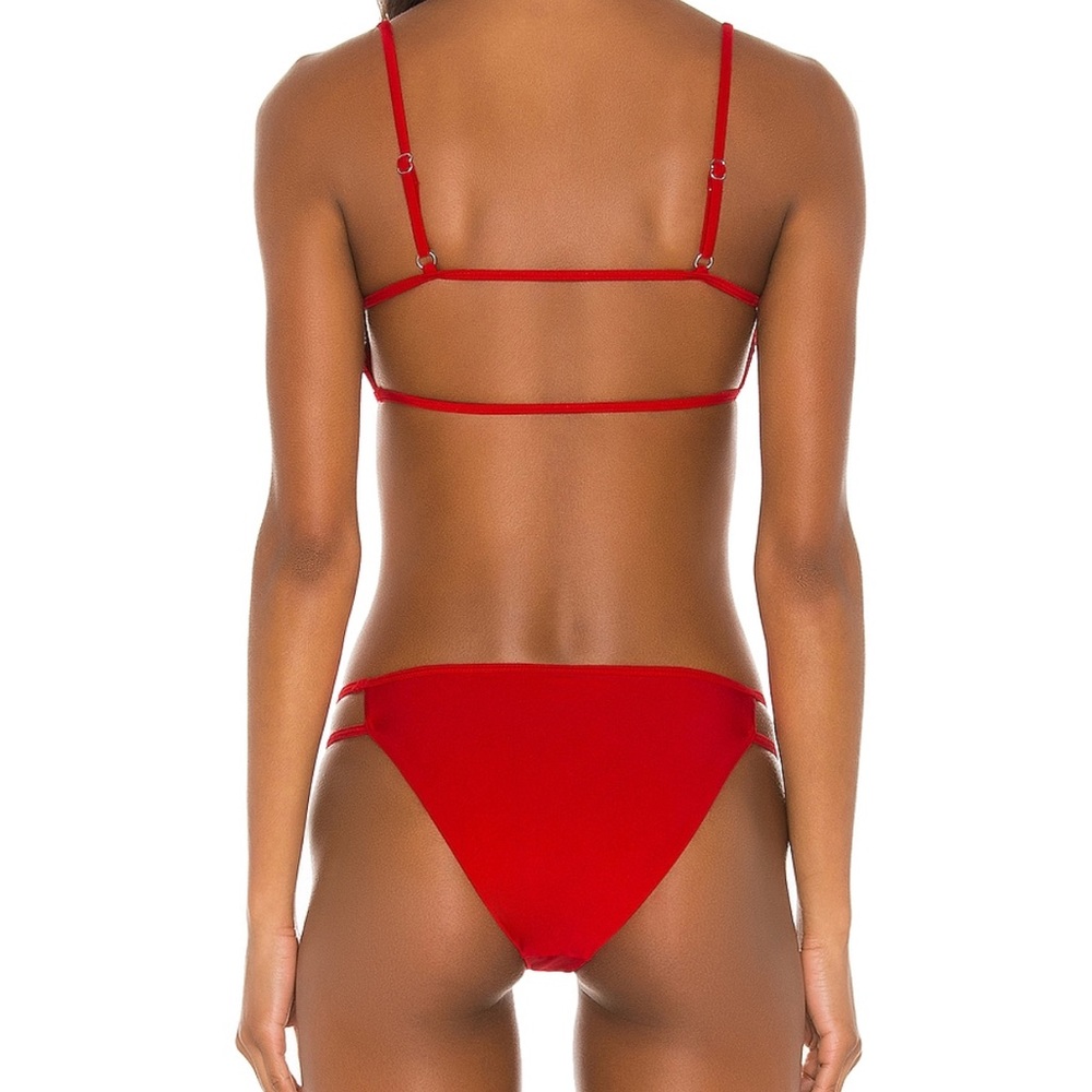 NWT RED BIKINI REVOLVE LOVE WAVE - Picture 2 of 5
